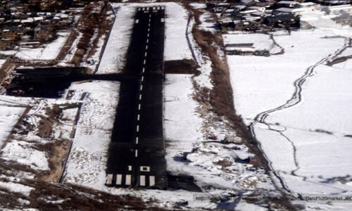 Simikot runway Humla Nepal