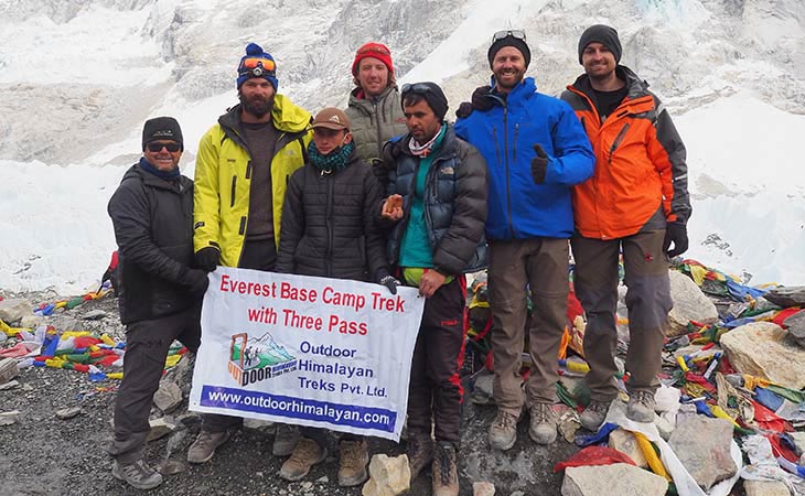 Everest 3 (High) Passes Trek