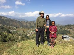 local nepali people with our guest