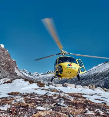 Everest Base Camp Helicopter Landing Tour @ USD 1075.00