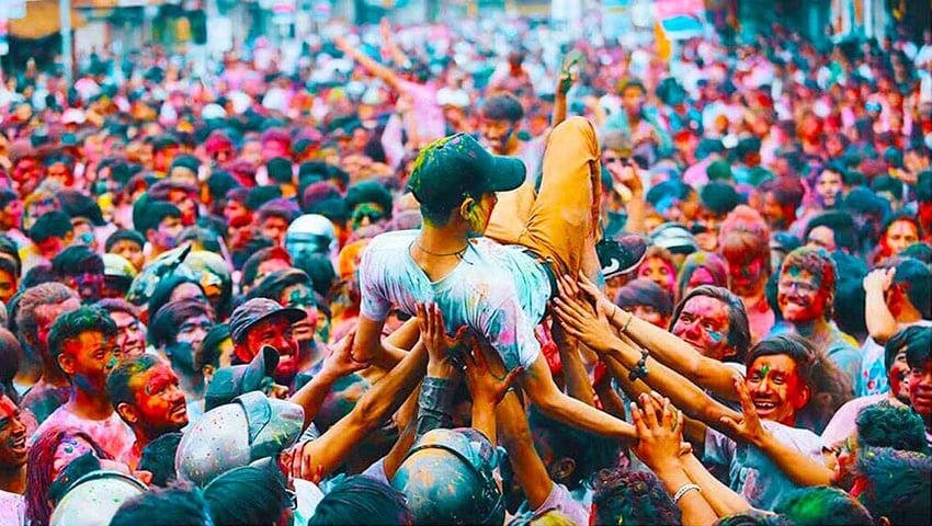 Holi Festival in Nepal