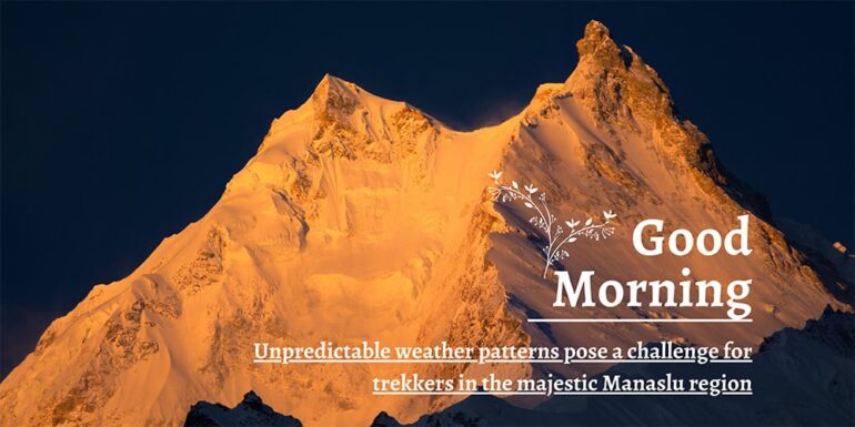 A Complete Guide for Manaslu Region Weather