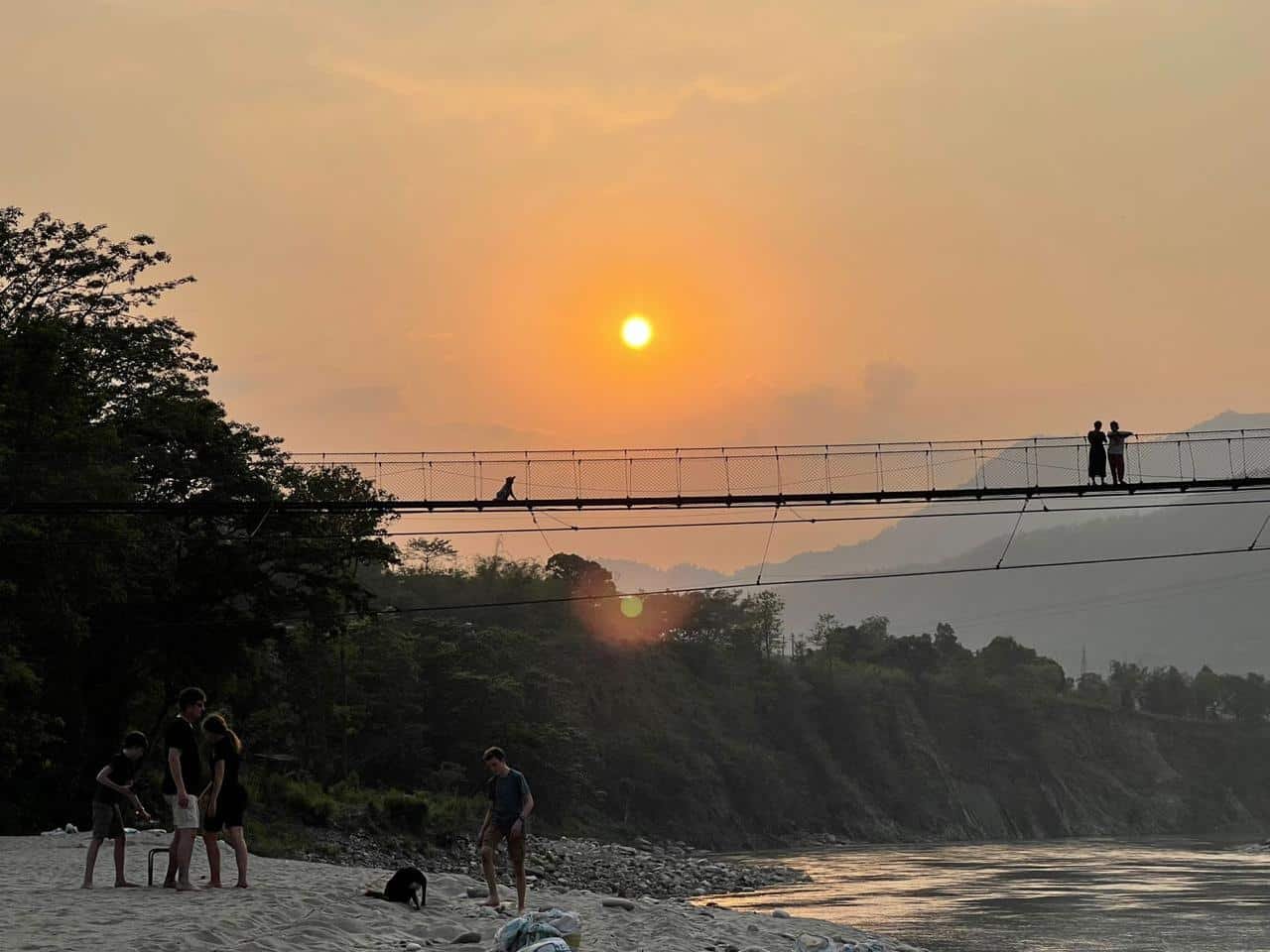 Sunset Rafting