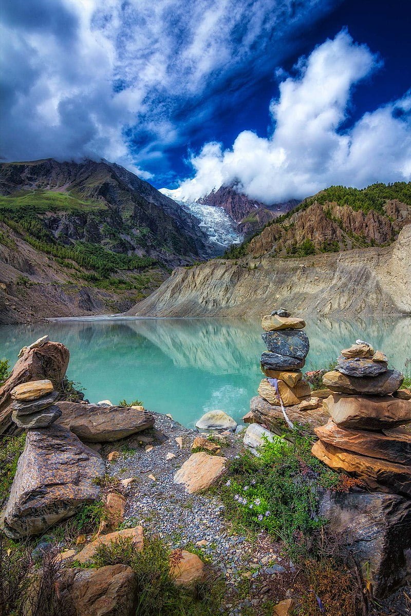 Beautiful Gangapurna Lake